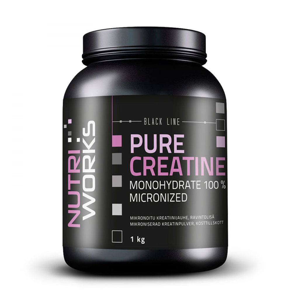 Pure Creatine monohydrate 100% 1000g