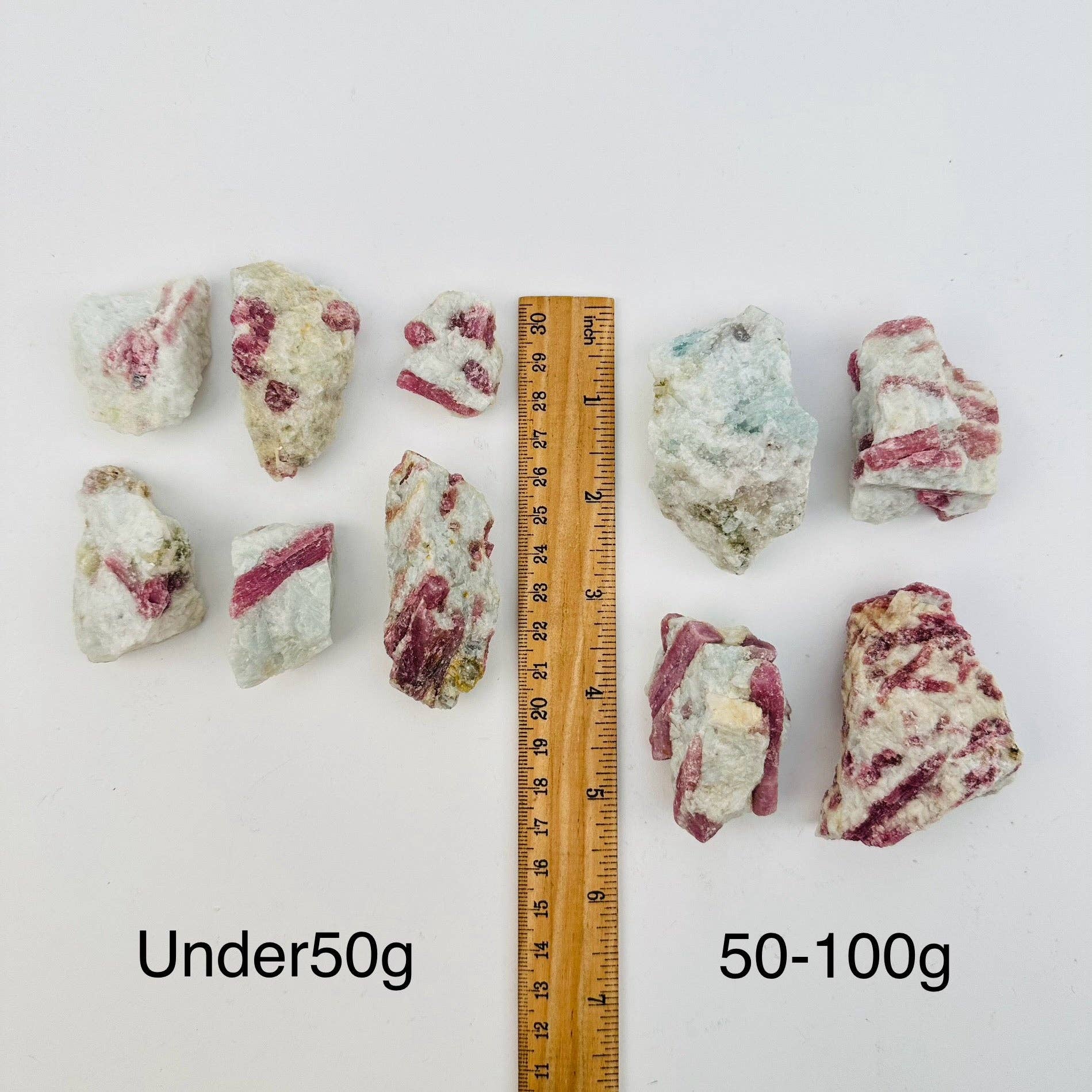 Raakakivi Pinkki Turmaliini