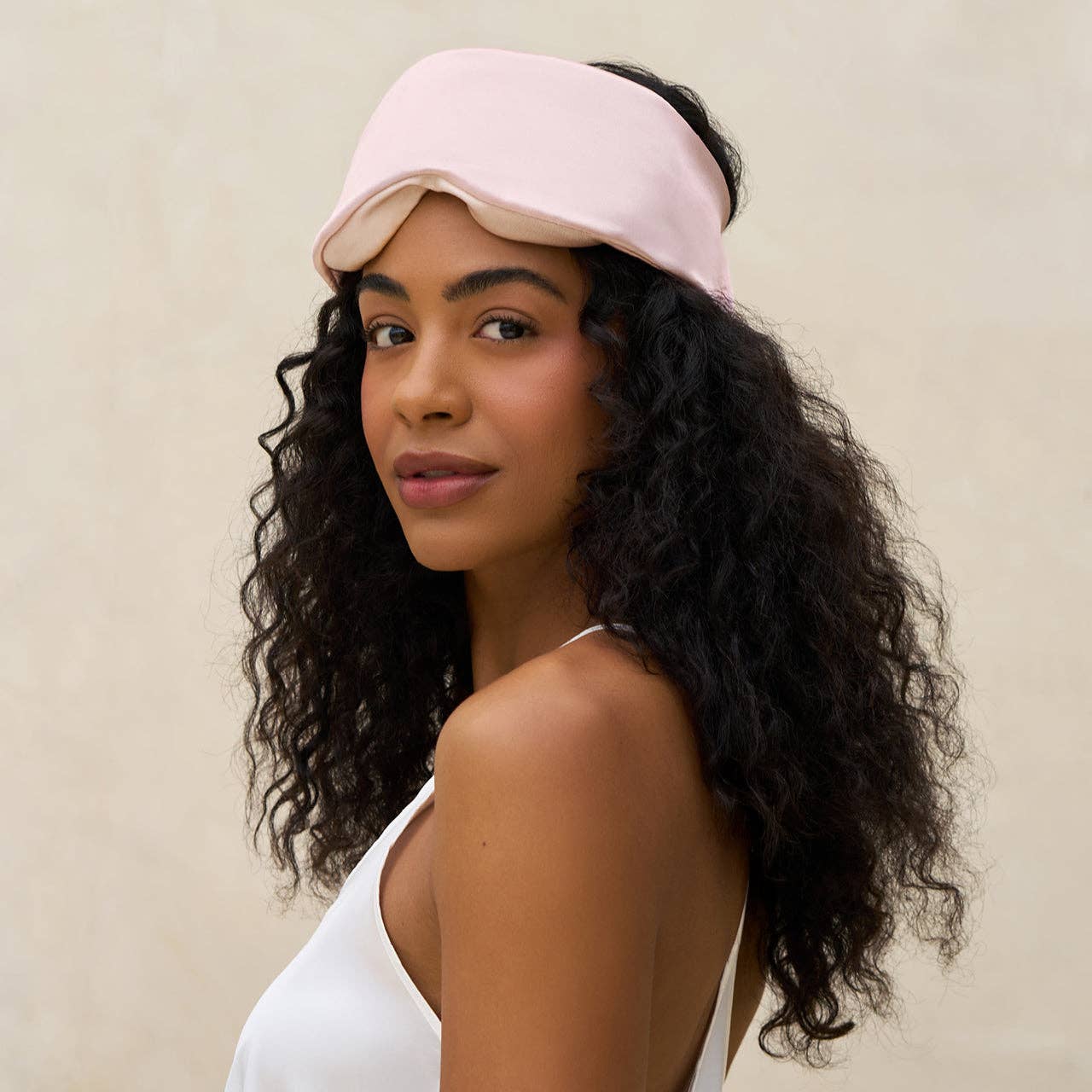Kitsch Blush Contour Pillow Eye Mask - Unimaski
