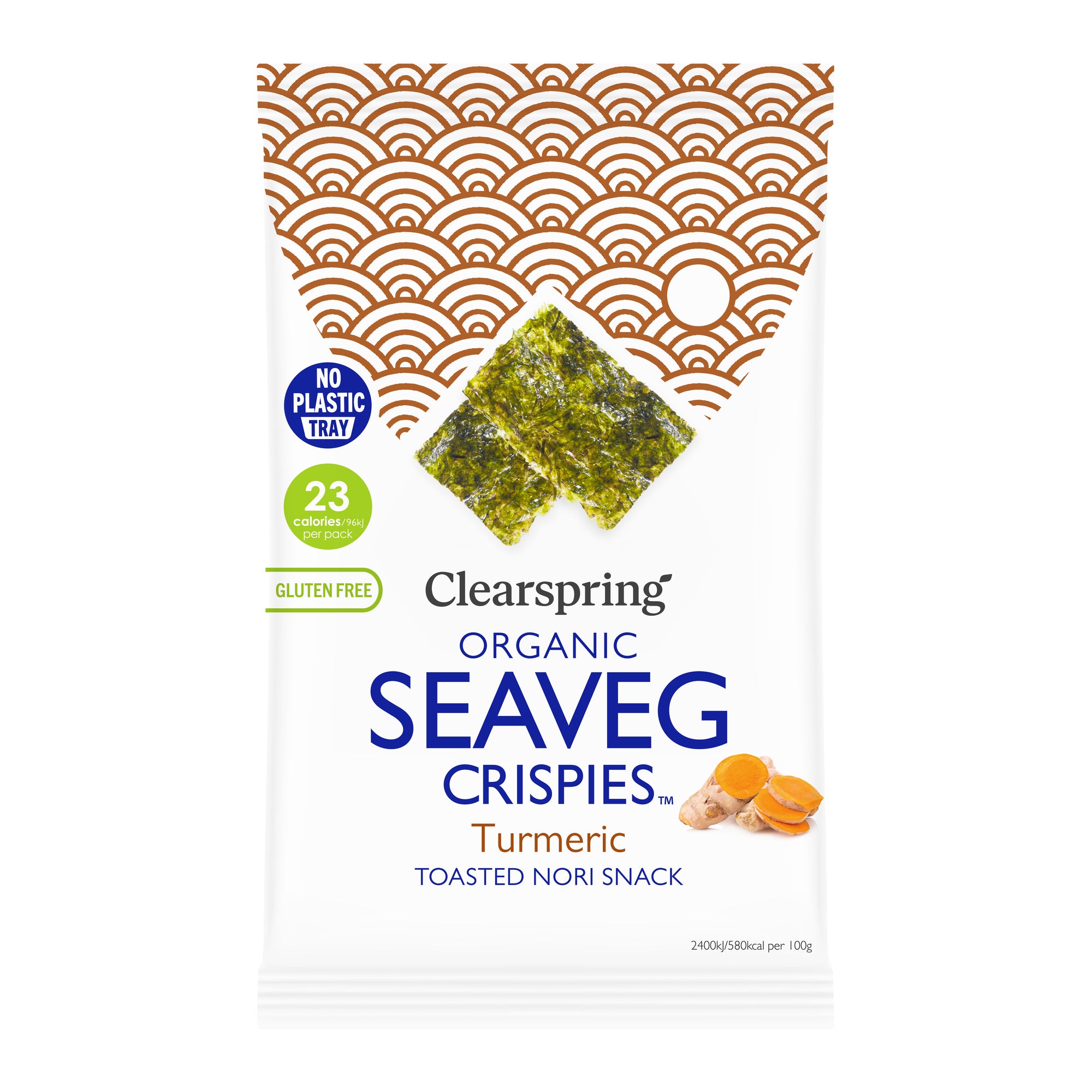 Seaveg Norileväsnack Kurkuma 4g