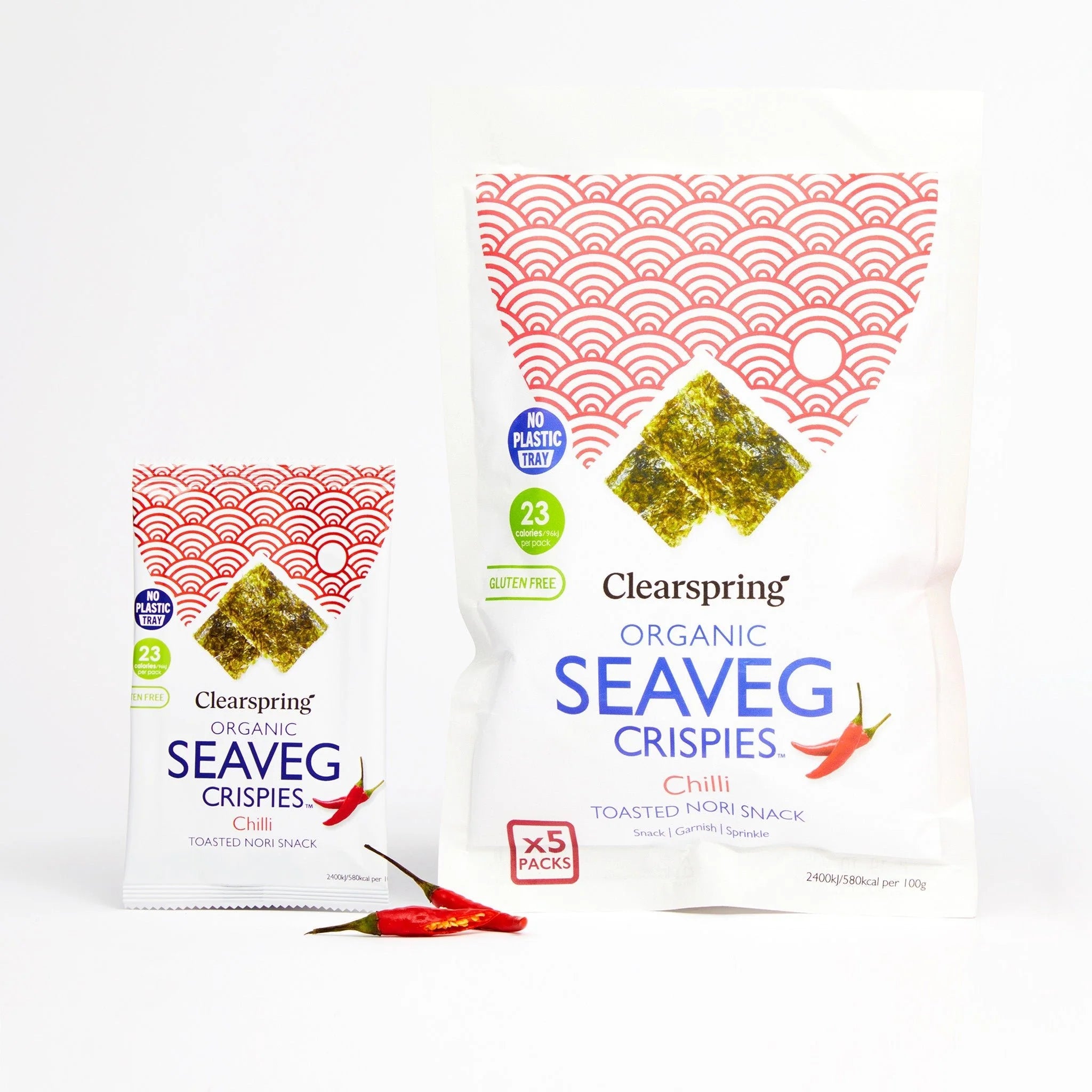 Seaveg Multipack Norileväsnack Chili (5x4g)