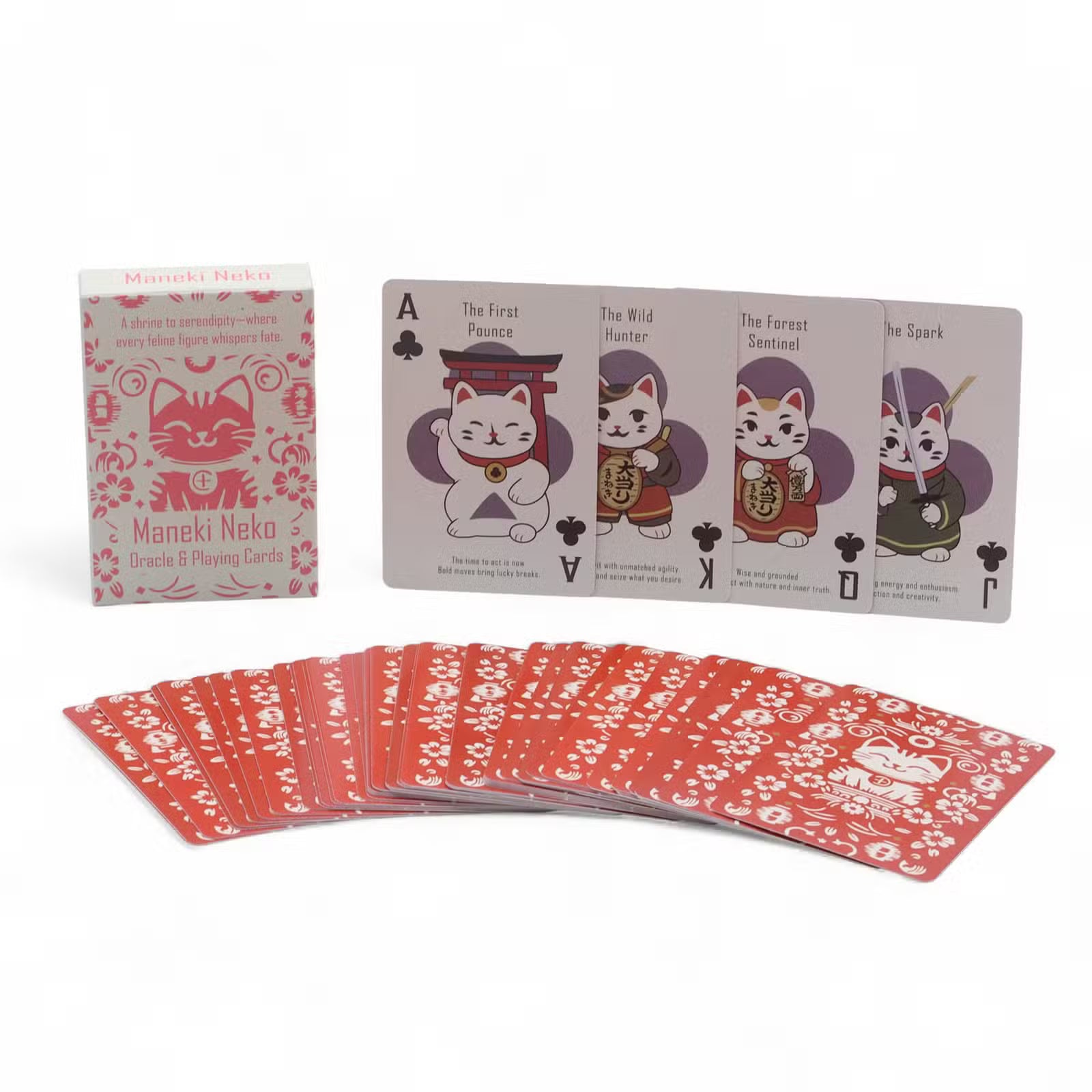 Maneki Neko Oracle & Playing Cards – Oraakkeli- ja pelikortit