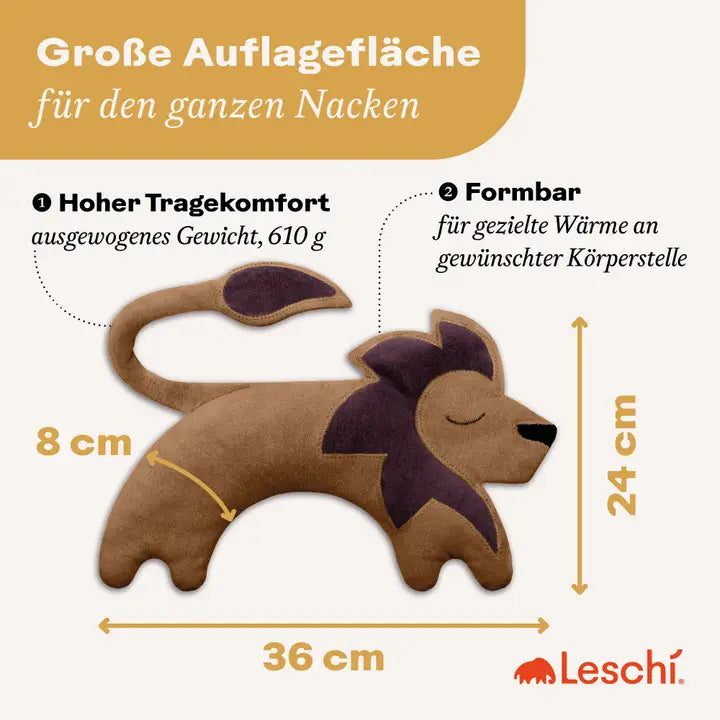 Leschi Vehnätyyny Leijona- luomupuuvillaa