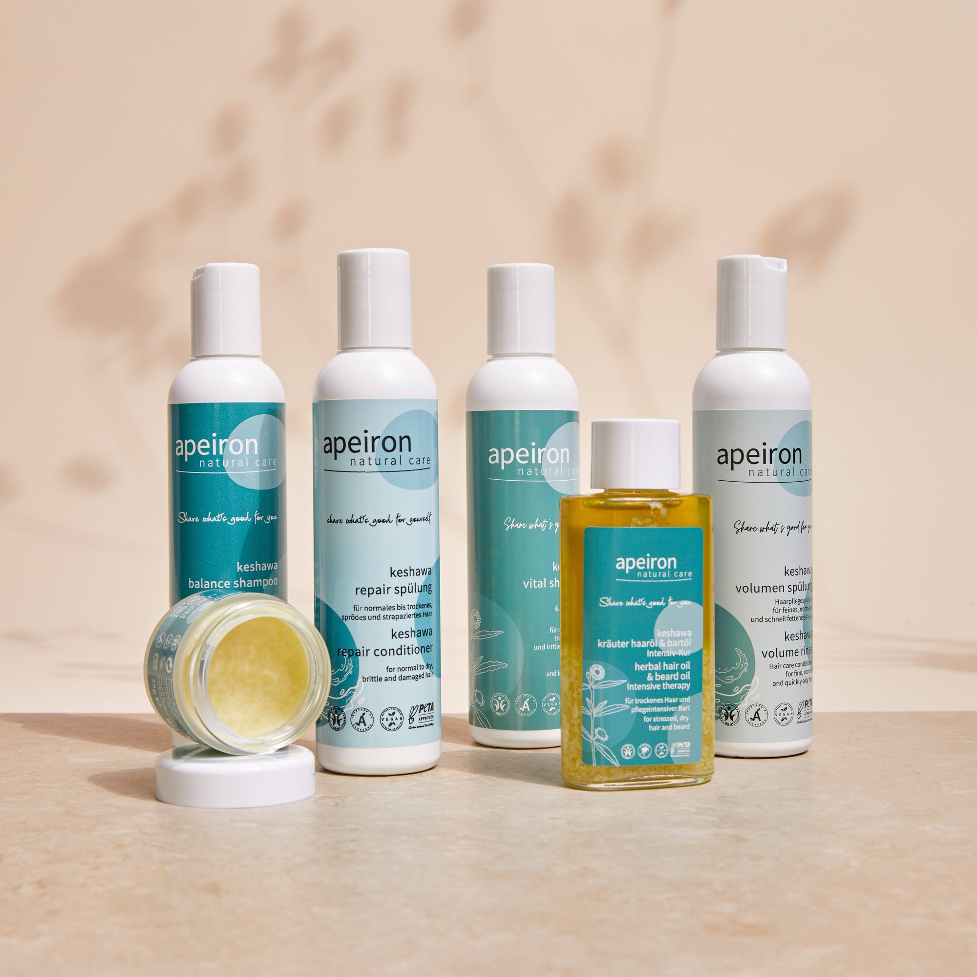 Apeiron Keshawa Hair Wax Repair & Style 35g Korjaava hiusvaha