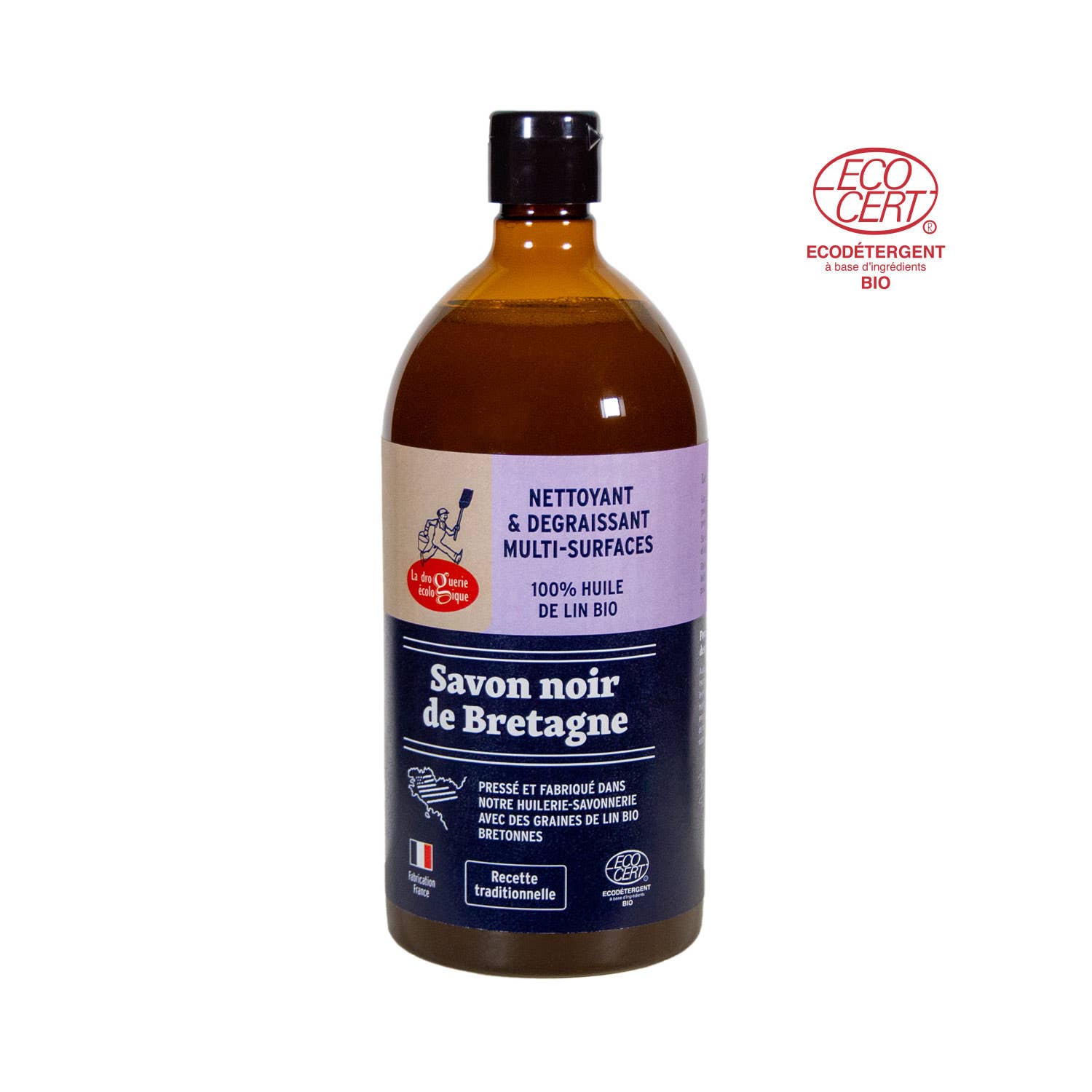 Black Soap from Brittany 1L - La Droguerie