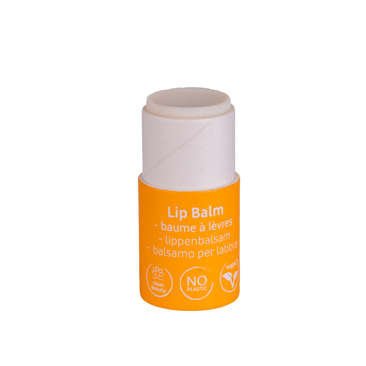 Paper tube Lip Balm - SPF 20 - DOUBLE PACK with 2 lip balms 