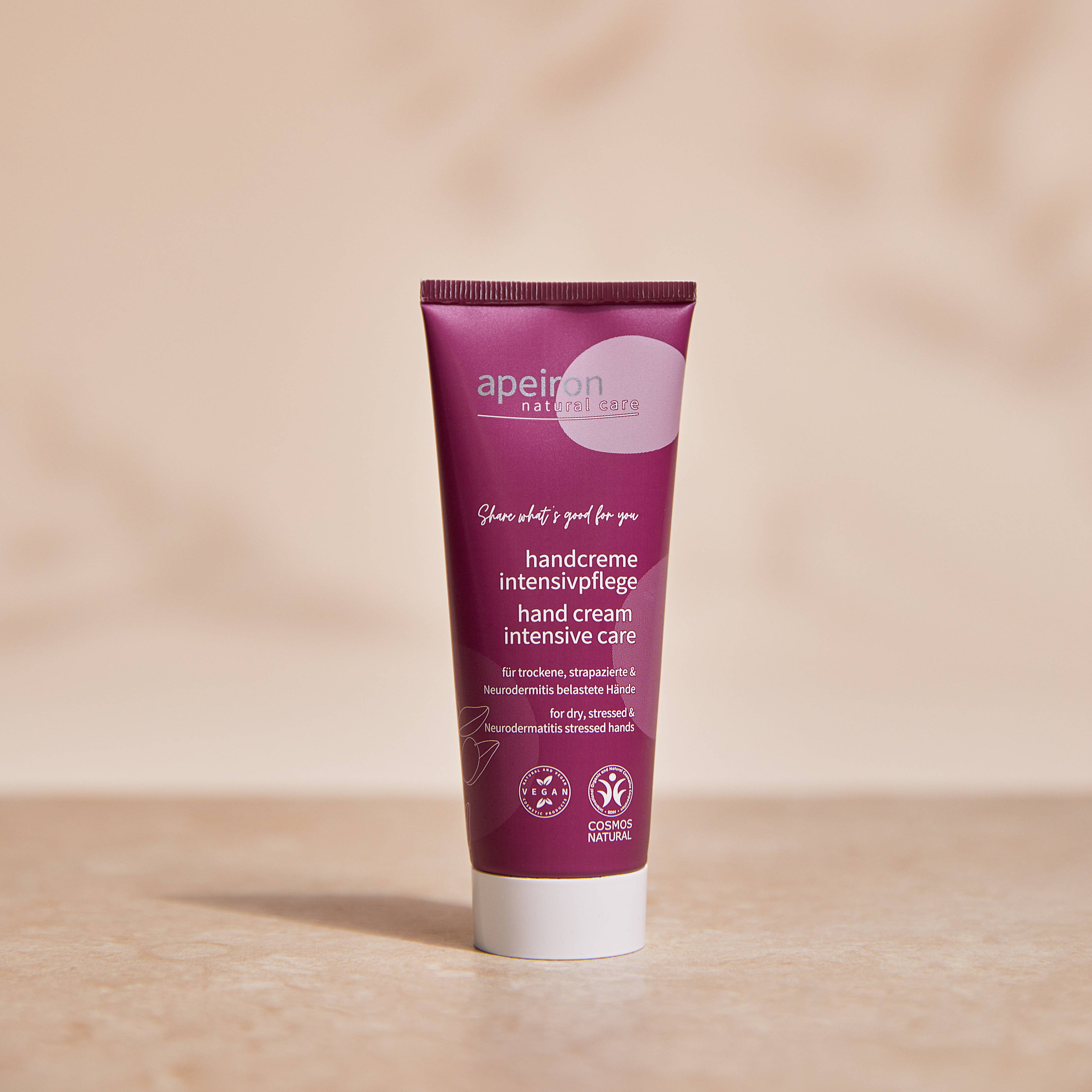Apeiron Käsivoide - tehokosteuttava 75ml