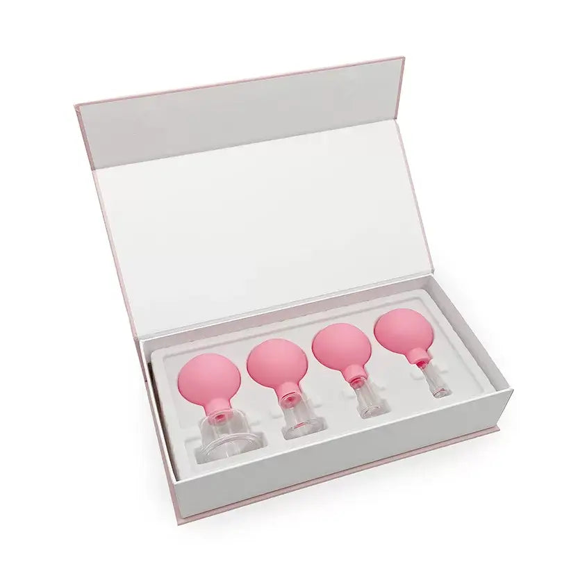 Lasinen kuppaussetti - 4kpl