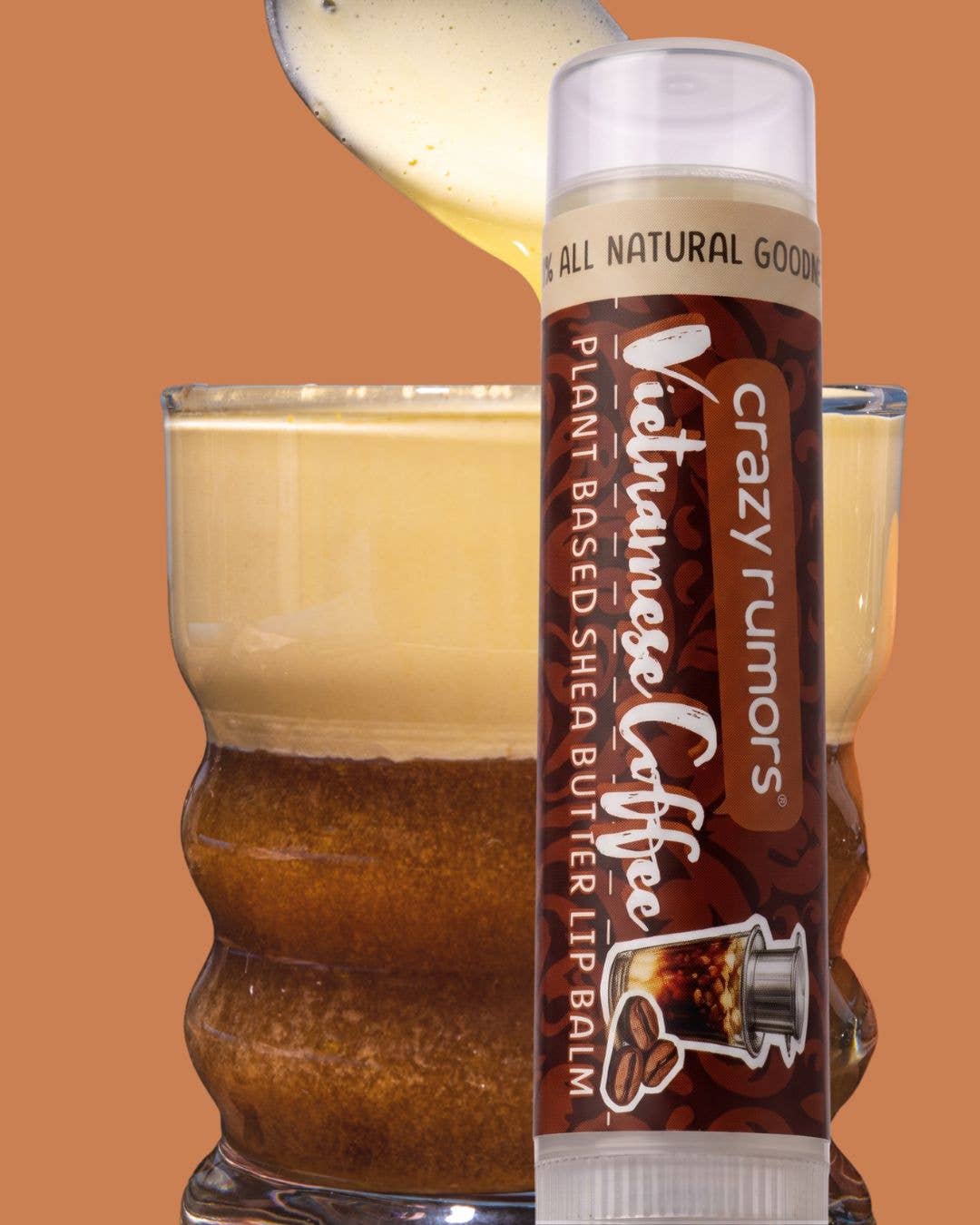 Crazy Rumors Sippables™ vietnamesiskt kaffe-läppbalsam