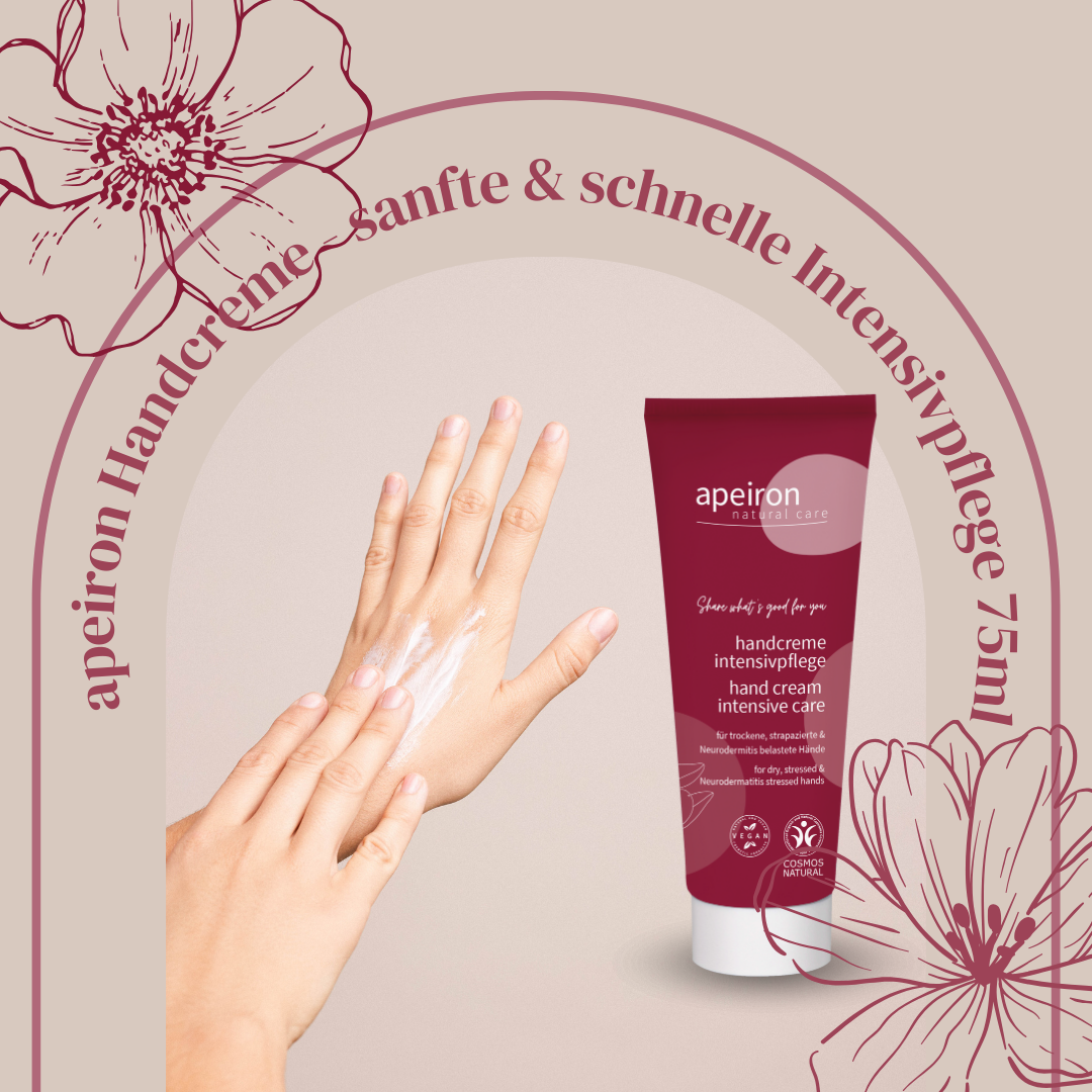 Apeiron Käsivoide - tehokosteuttava 75ml