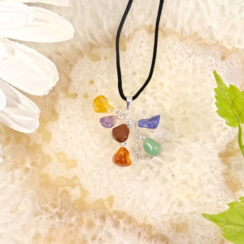 Chakra-kristallikaulakoru