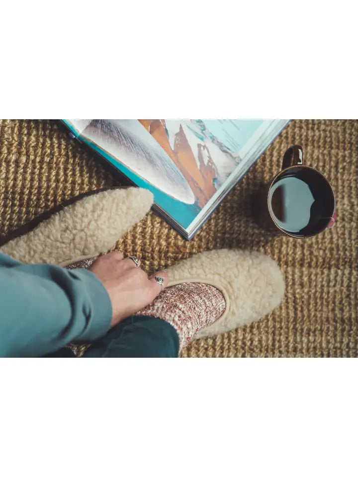 Ballerina Tossu - 100% Merinovillaa - Latte