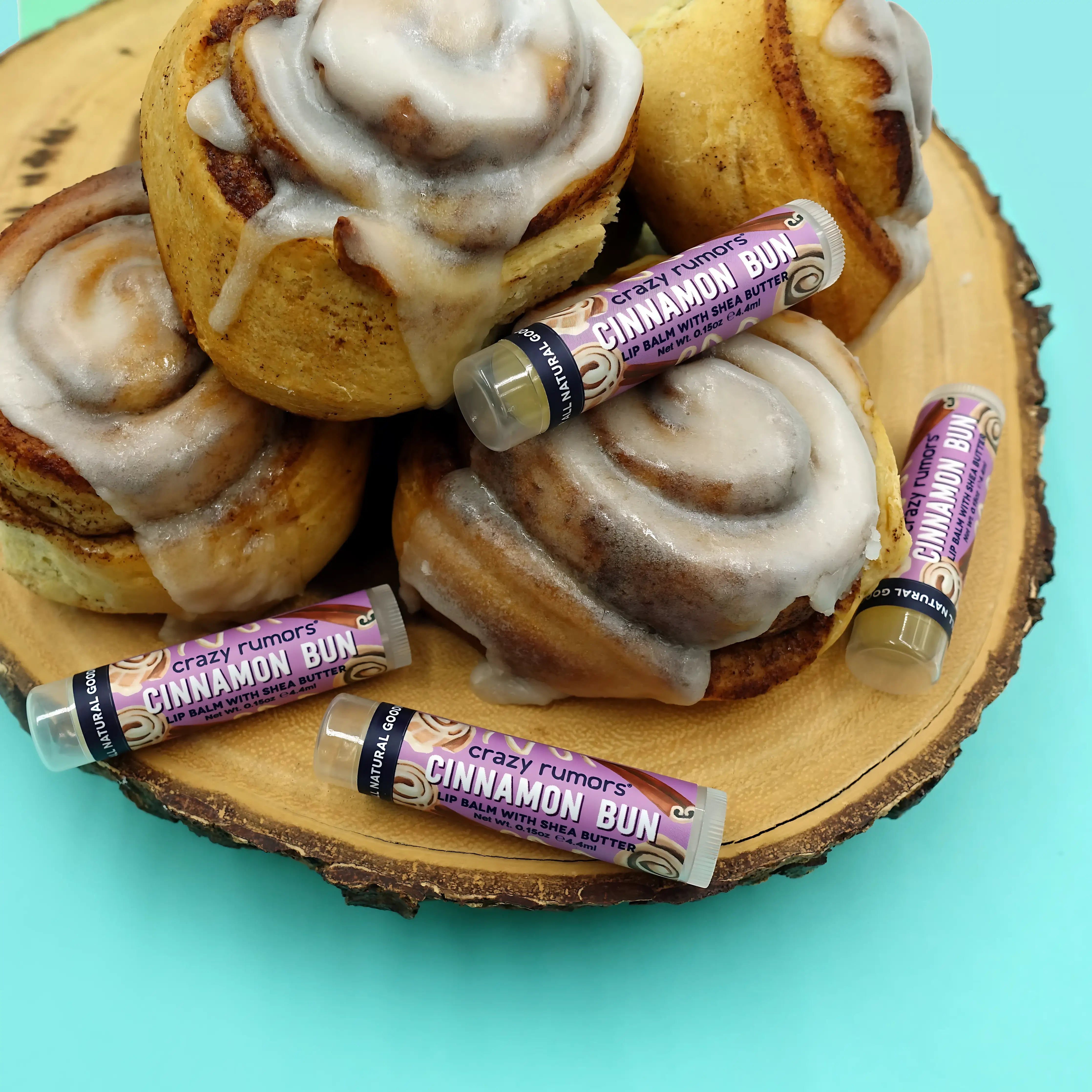 Crazy Rumors Huulivoide Cinnamon Bun - kanelipulla