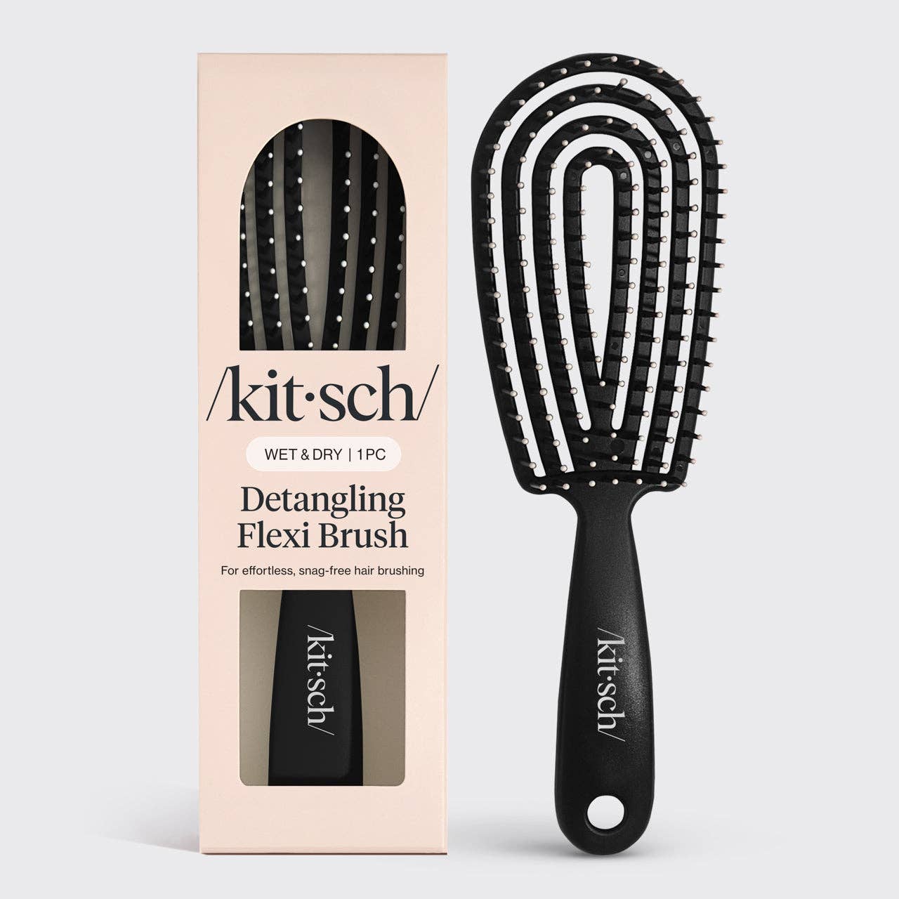 Detangling Flexi Brush - Black, selvitysharja