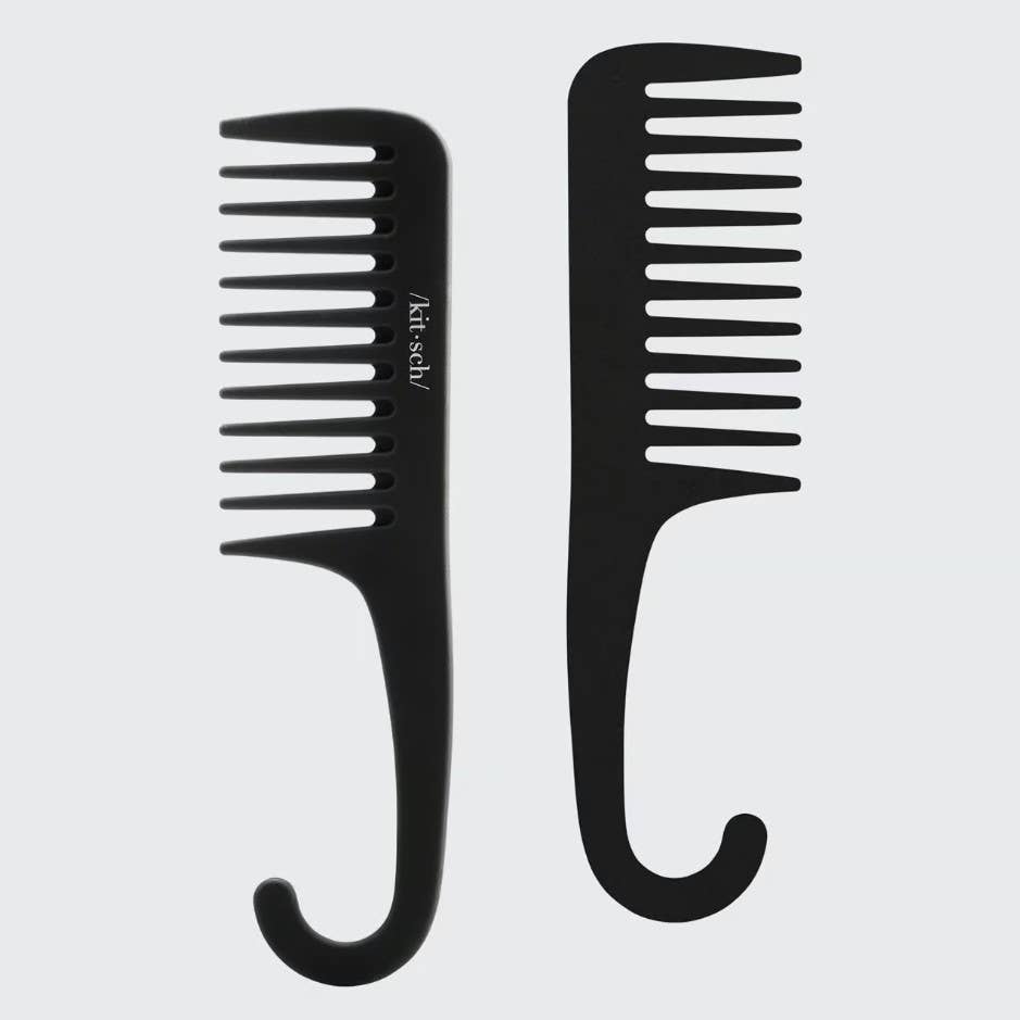 Wide Tooth Comb in Recycled Plastic, Kampa kierrätysmuovista