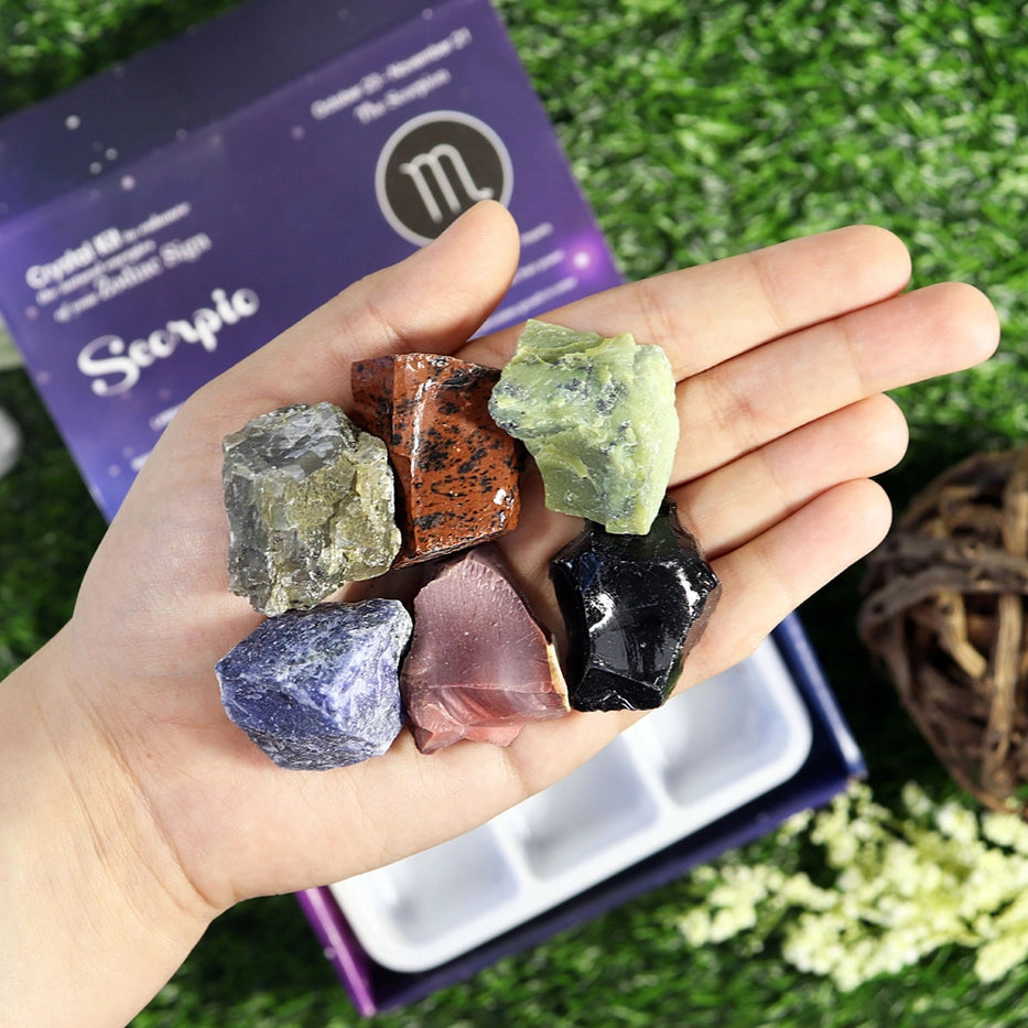Crystal Kit Scorpio, Horoskooppikivet Skorpioni