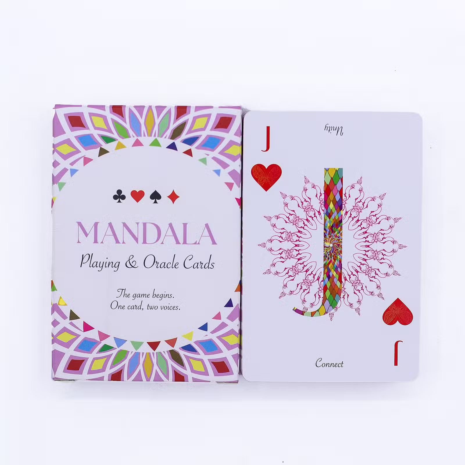 Mandala-spel- och orakelkort – Mandala-pelikortset
