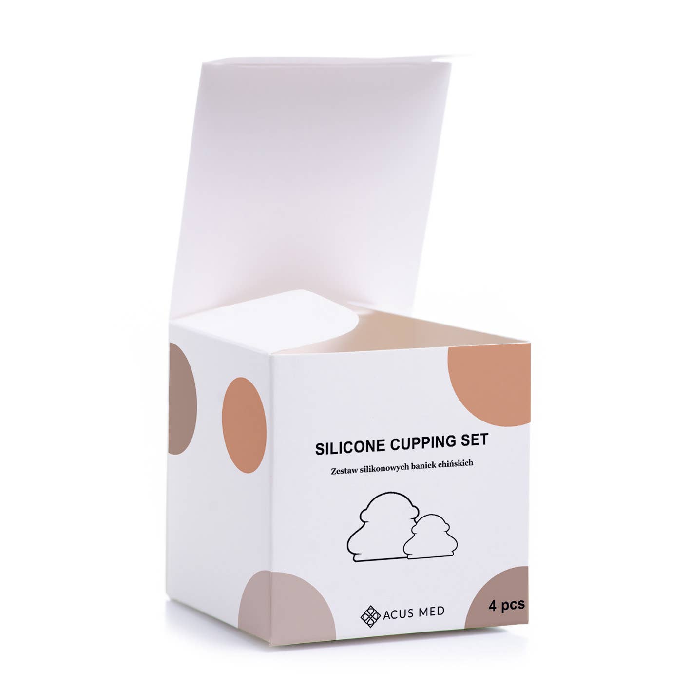 Silikoniset imukupit 4 kpl