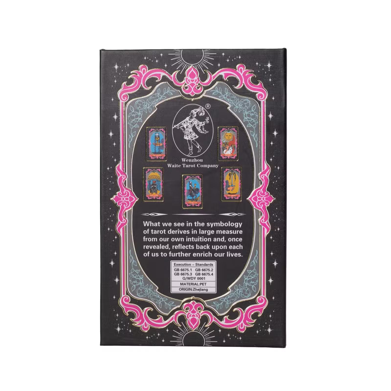 Gold Foil Tarot Card Set - with booklet