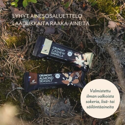 Foodin - Collagen Protein Bar Cashew-vanilla 50g