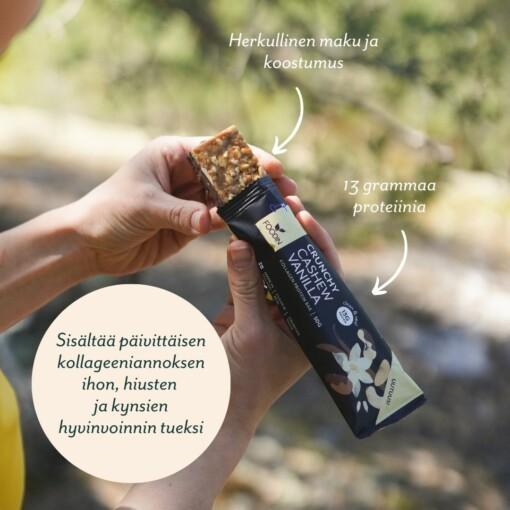 Foodin - Collagen Protein Bar Cashew-vanilla 50g