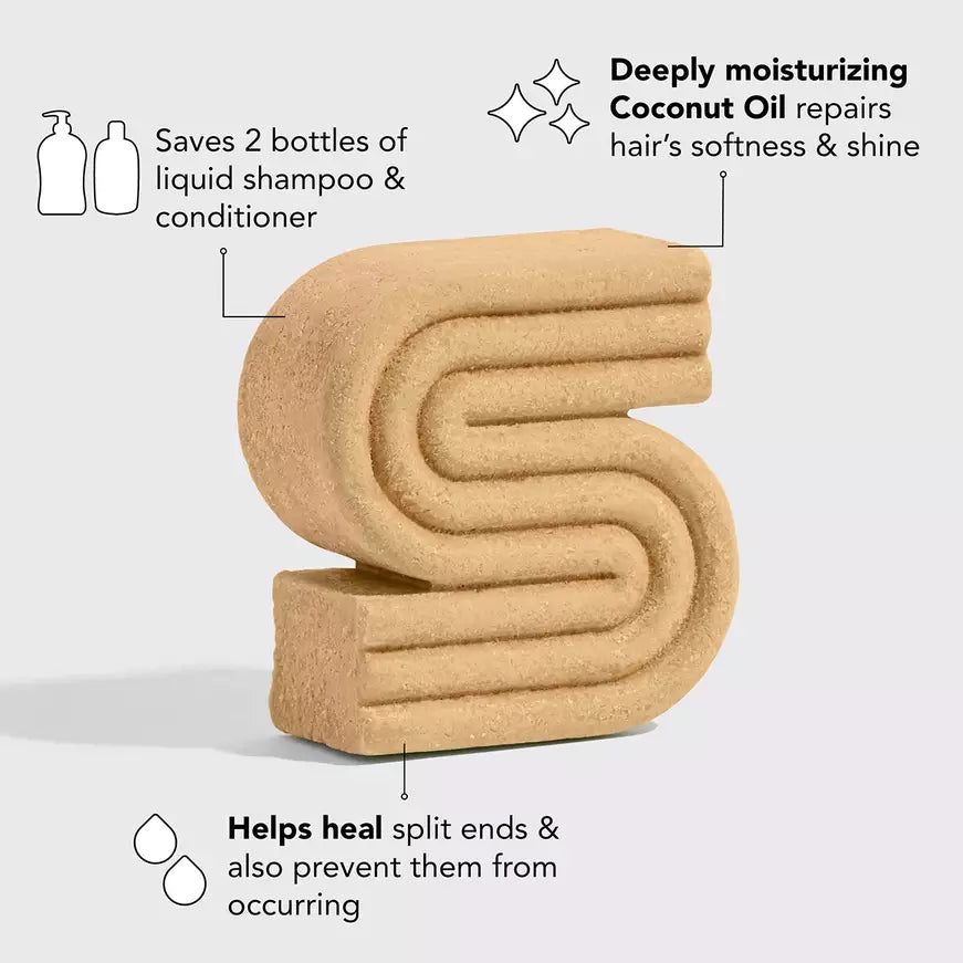 Kitsch Coconut Oil Solid Shampoo