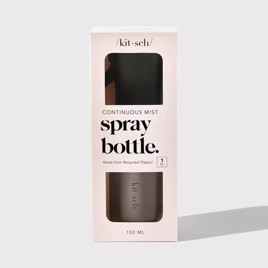 Kitsch Spray Bottle Continuous mist- musta