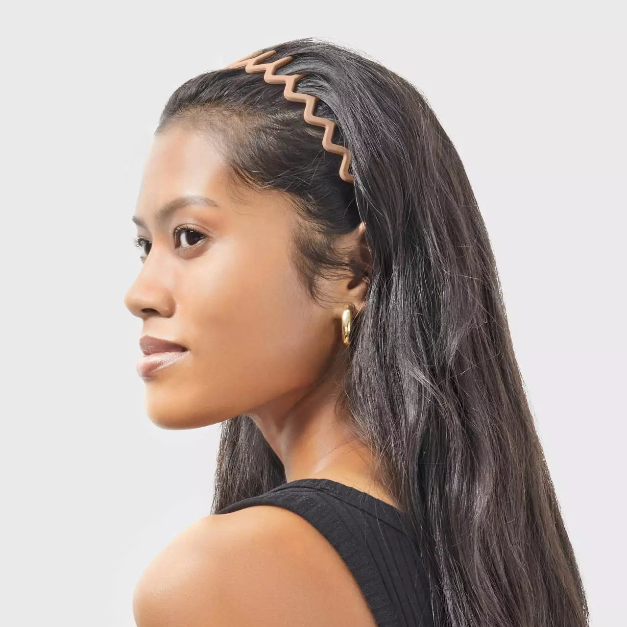 Kitsch Zig Zag Hiuspanta 2 kpl - neutral