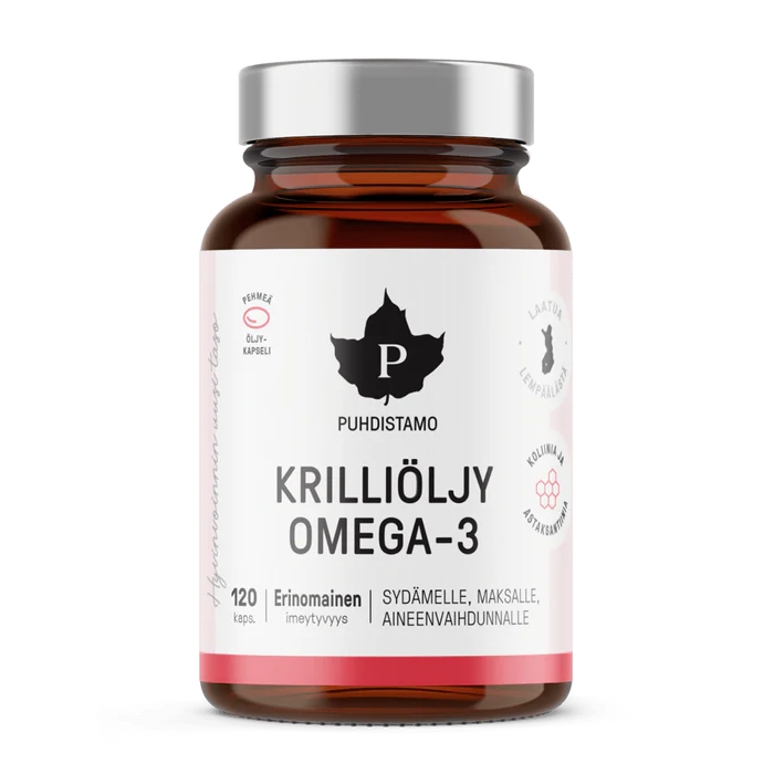 Krilliöljy Omega-3 120kps