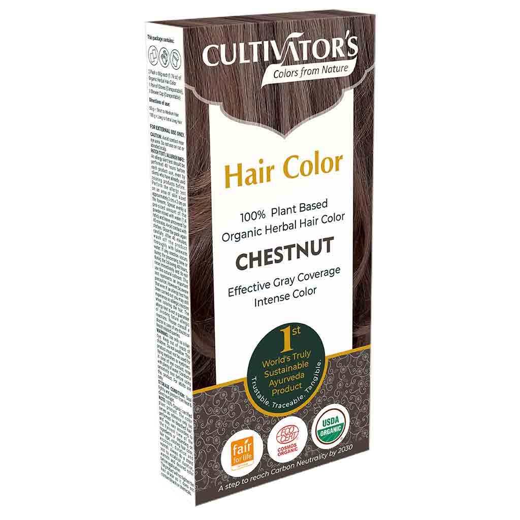 Hair Color Chestnut Slim Pack 100g