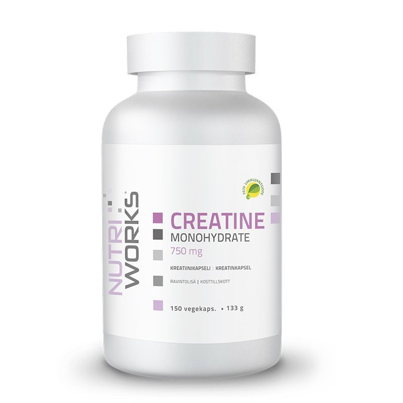 Creatine Monohydrate 750mg 150kps.