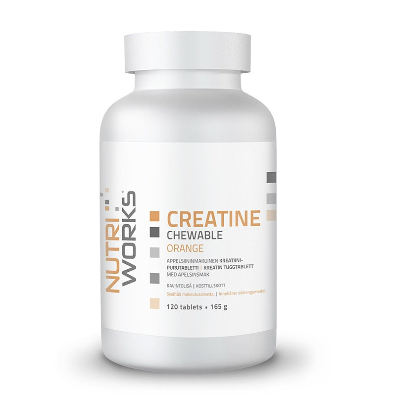 Creatine Chewable 120tbl. Orange
