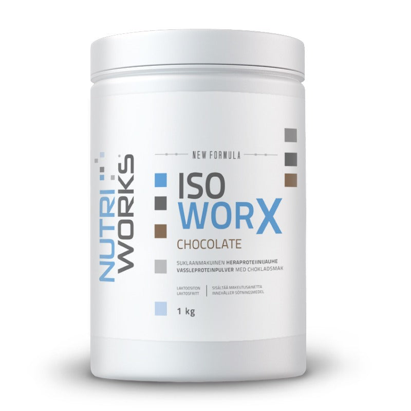 Iso Worx, lactose free, 1000g, suklaa
