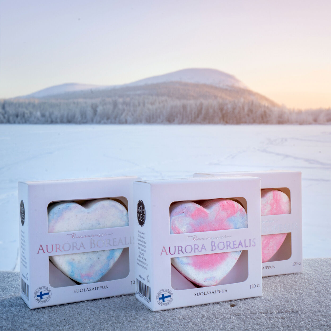 Aurora Borealis suolasaippua 120g