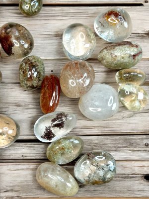 Rumpuhiottu Lodoliitti-kvartsi 2-3,5cm