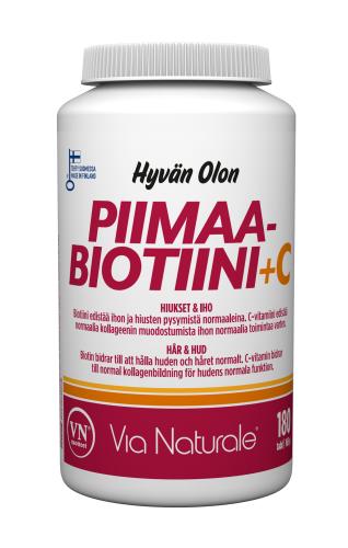 Piimaa - Biotiini +C-vitamiini 180tbl.