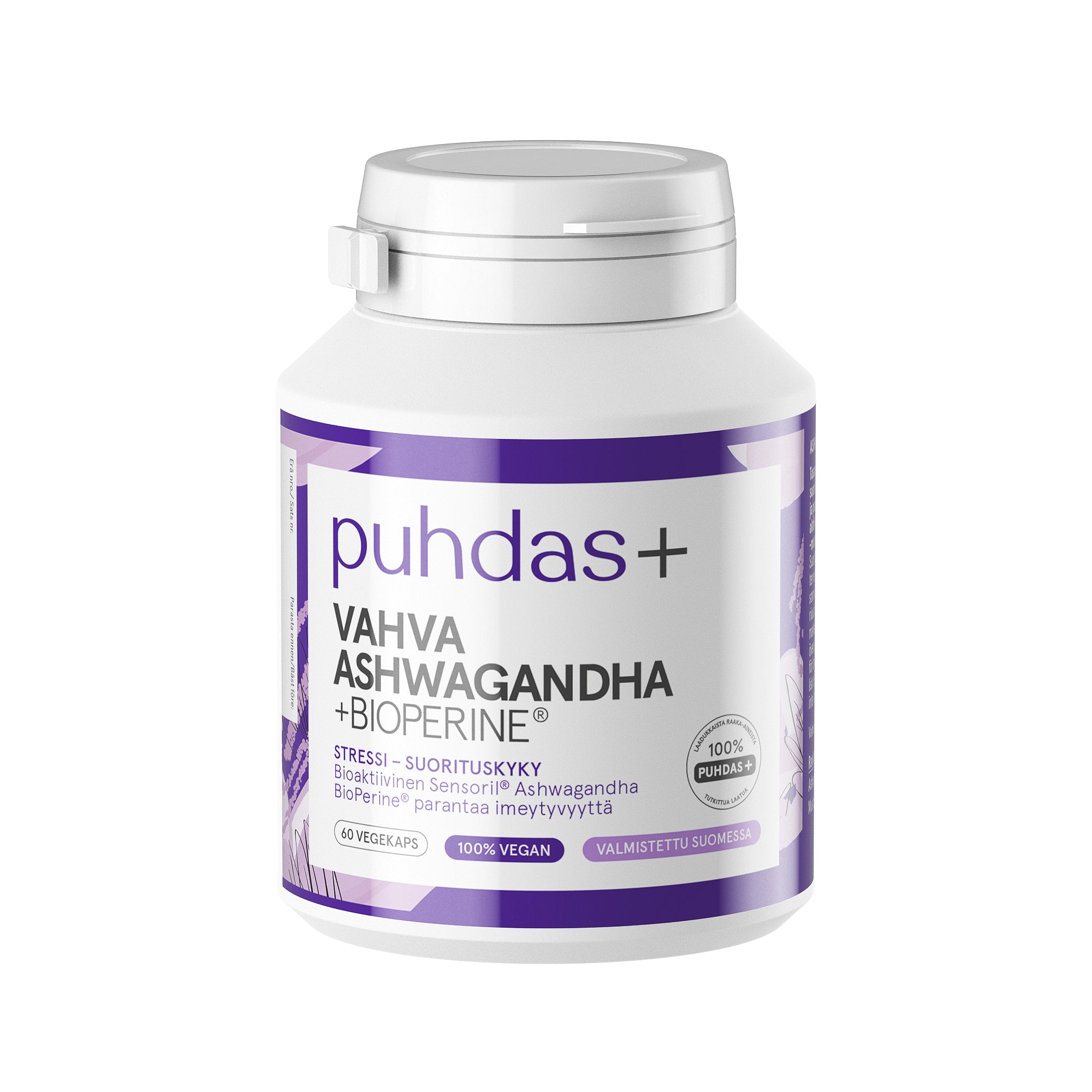 puhdas+ Vahva Ashwagandha 60kpl
