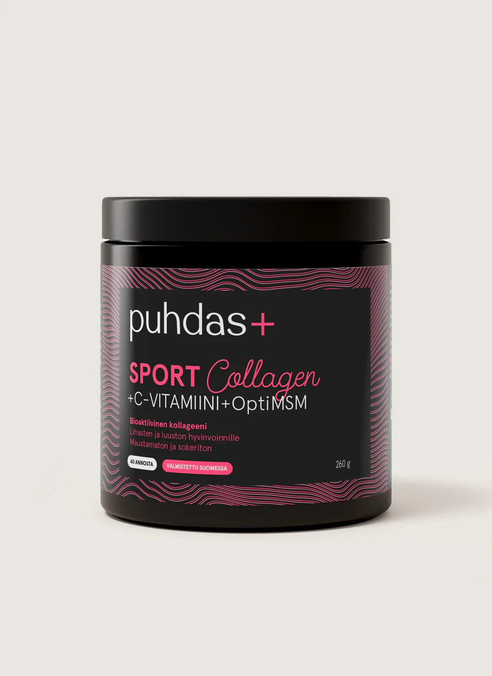 puhdas+ sport Collagen +C-vitamiini+OptiMSM 260g