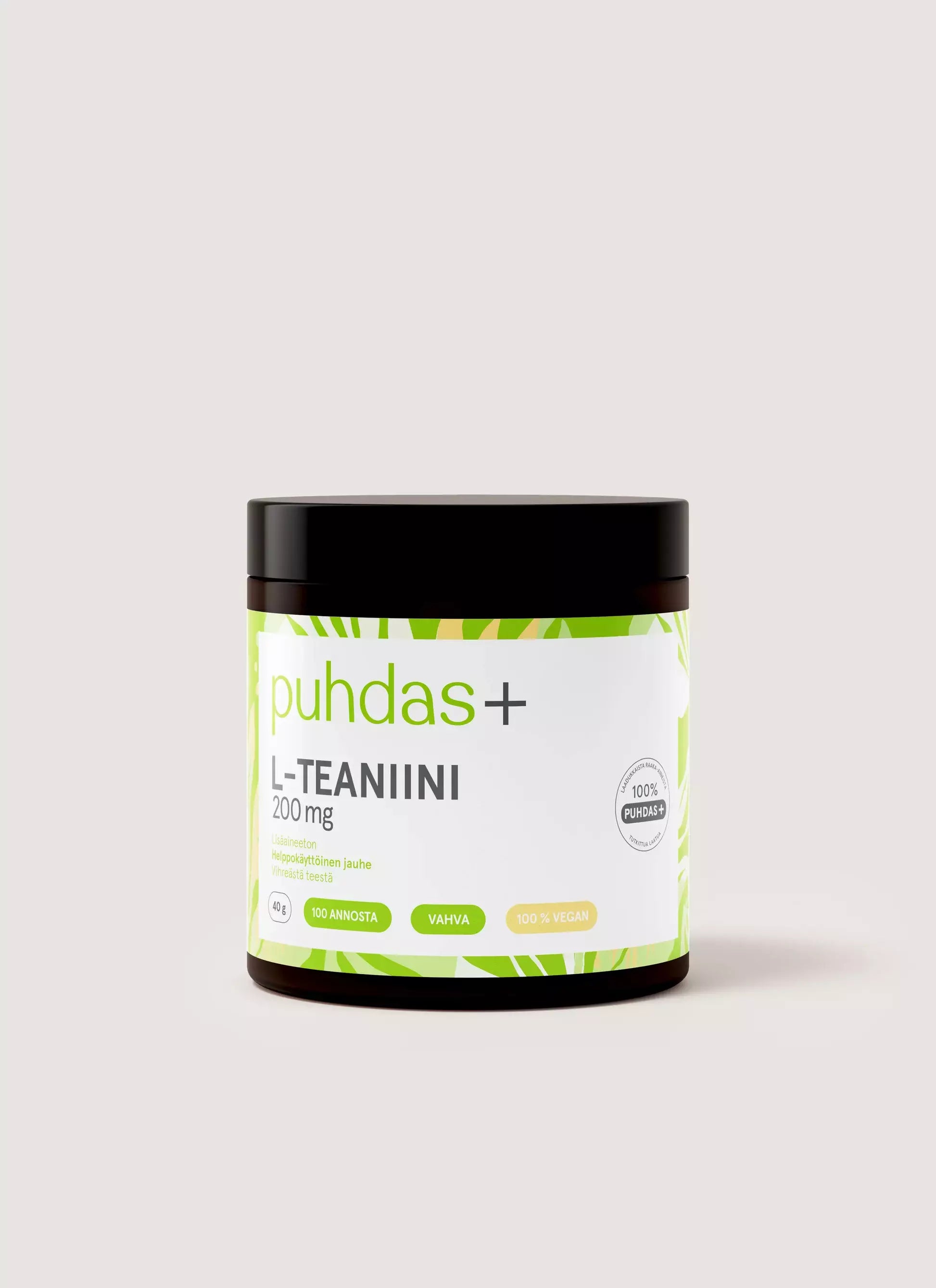 puhdas+ L-Teaniini 200mg 40g
