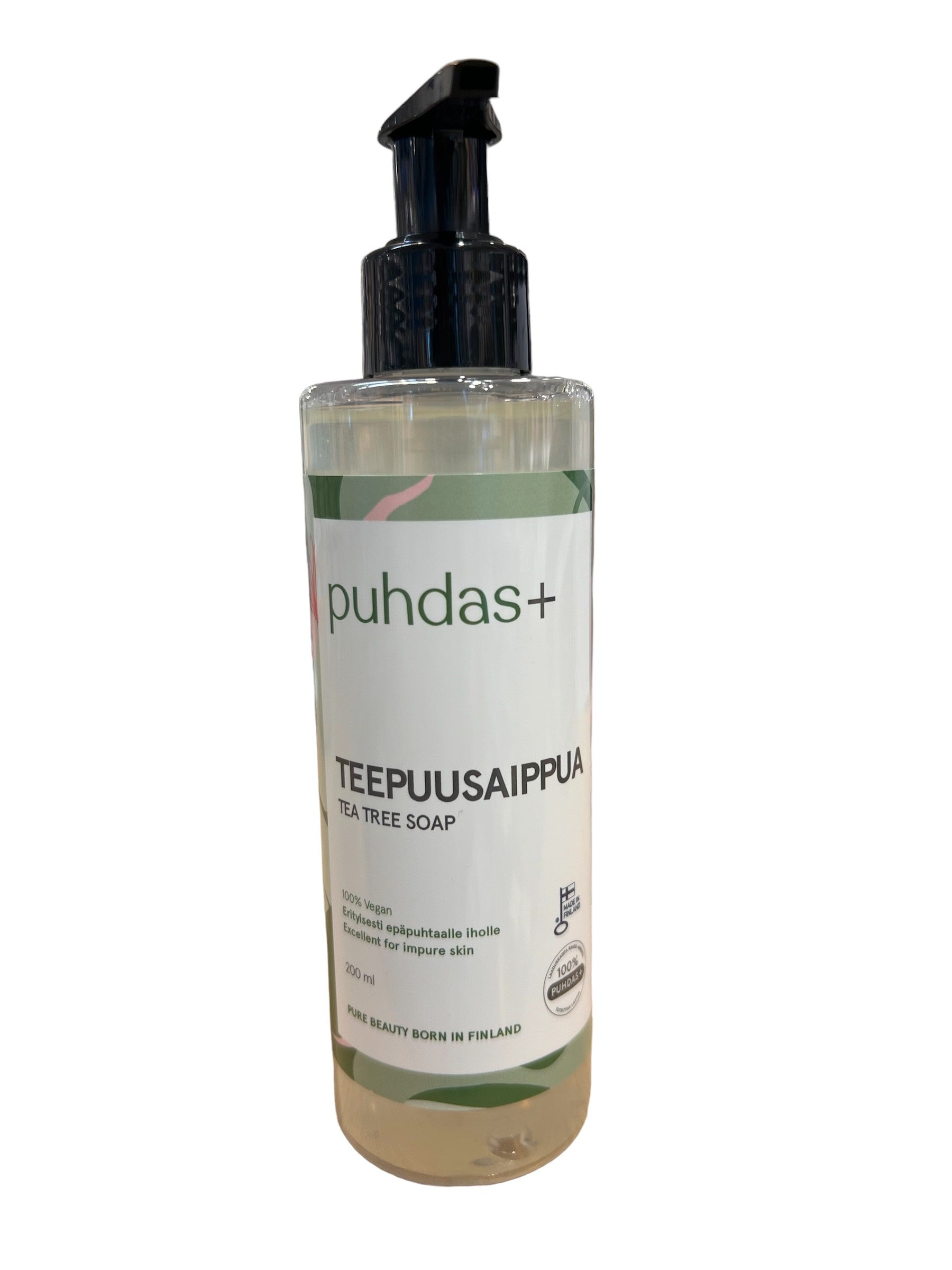 puhdas+ Teepuusaippua 200ml