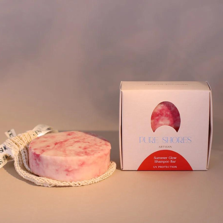 Pure Shores Summer Glow Shampoo Bar