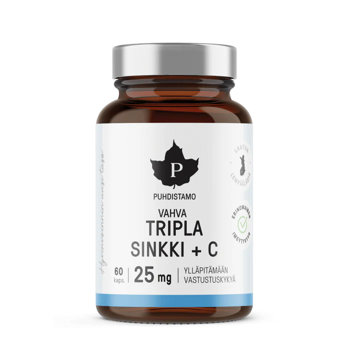 Puhdistamo Tripla Sinkki 60kps.