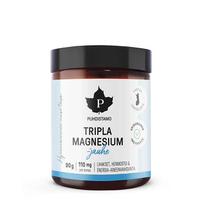 Tripla Magnesiumjauhe 90g
