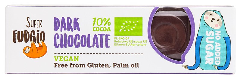 Vegaaninen tumma suklaapatukka 70%  40g