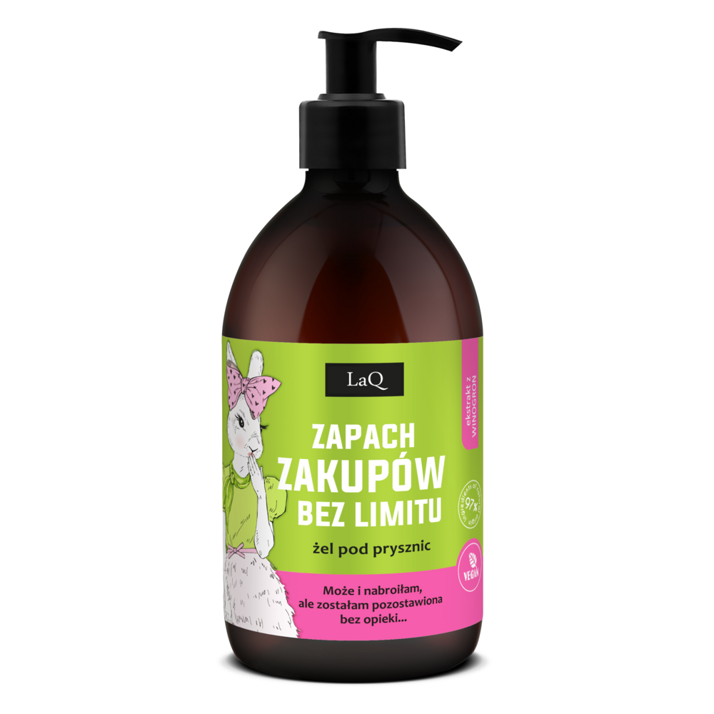 LaQ Kiwi & Grape Käsi- ja vartalonpesuaine 500ml