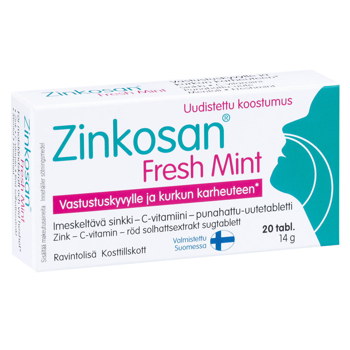 Zinkosan Freshmint 20 tabl